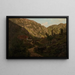 Among the Hills near Reke - Amaldus Nielsen — framed artwork on a wall