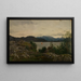 Gjermundshavn Hardanger - Amaldus Nielsen — cuadro enmarcado en la pared