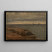 Gravure Hvaler - Amaldus Nielsen — framed artwork on a wall