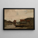 Grabado Skudesnes - Amaldus Nielsen — cuadro enmarcado en la pared