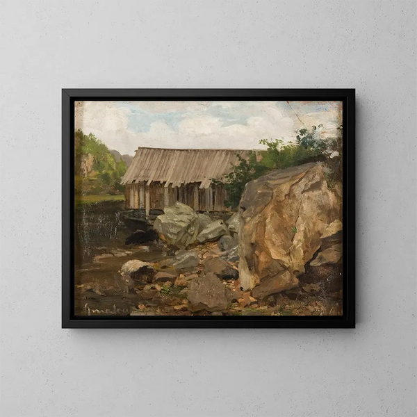 Hittère - Amaldus Nielsen — cuadro enmarcado en la pared