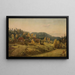 Caballo en Porsgrund - Amaldus Nielsen — cuadro enmarcado en la pared