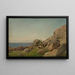 Día de descanso en Hvaler - Amaldus Nielsen — cuadro enmarcado en la pared