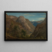 Jordalsnuten Stalheim - Amaldus Nielsen — framed artwork on a wall