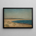 Winter Landscape Painting - Amaldus Nielsen — framed artwork on a wall