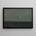 Mneskinn Hvaler - Amaldus Nielsen — cuadro enmarcado en la pared