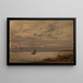 Towards the Evening - Amaldus Nielsen — framed artwork on a wall