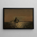 Ambiance Nocturna en Hvaler - Amaldus Nielsen — cuadro enmarcado en la pared