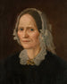 Portrait of the artist's mother - Amaldus Nielsen — artwork view
