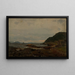 Rainy ambiance at Bømlo - Amaldus Nielsen — framed artwork on a wall