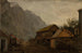 Ambiente de lluvia en Gudvangen - Amaldus Nielsen — vista de la obra