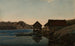 Sjøboder, Lindesnes - Amaldus Nielsen — artwork view