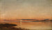 Atardecer en Fredrikstad - Amaldus Nielsen — vista de la obra