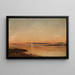 Atardecer en Fredrikstad - Amaldus Nielsen — cuadro enmarcado en la pared