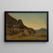 Landscape of Sørlandet - Amaldus Nielsen — framed artwork on a wall
