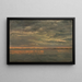 Silence noir - Amaldus Nielsen — framed artwork on a wall