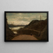 Ulvegjelsbakken Mandal - Amaldus Nielsen — cuadro enmarcado en la pared