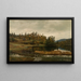 A Oklungen Porsgrund - Amaldus Nielsen — cuadro enmarcado en la pared