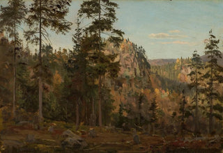 Amaldus Nielsen - Ved sundet Bjelland.webp