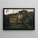 Circo itinerante - Amandus Faure — cuadro enmarcado en la pared