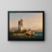 Muscat, Oman - Ambroise Louis Garneray — framed artwork on a wall