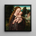 Madonna and Child - Ambrosius Benson — framed artwork on a wall