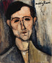 Un homme - Amedeo Modigliani — vista de la obra