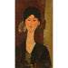 Beatrice Hastings frente a una puerta - Amedeo Modigliani — vista de la obra