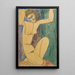 Cariatide - Amedeo Modigliani — cuadro enmarcado en la pared
