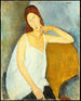 Jeanne Hébuterne - Amedeo Modigliani — vista de la obra