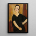 Reproduction of the painting Madame Amédée Femme avec cigarette - Amedeo Modigliani