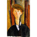 Young man with cap - Amedeo Modigliani — artwork view