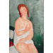 Reproducción del cuadro Joven mujer con camisa 1918 - Amedeo Modigliani