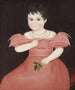 Niña en rosa - Ammi Phillips — vista de la obra