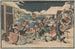 Capture de Moronao dans la neige - Andō Hiroshige — artwork view