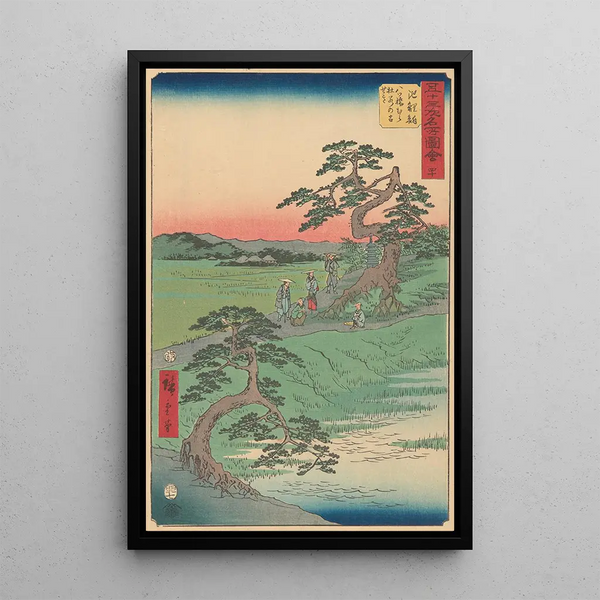 Reproducción del cuadro Chiriu - Andō Hiroshige