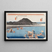 Fuchu - Andō Hiroshige — cuadro enmarcado en la pared