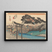 Temple Fujisawa Yugyōji - Andō Hiroshige — cuadro enmarcado en la pared