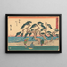 Hamamatsu - Andō Hiroshige — cuadro enmarcado en la pared