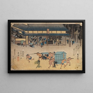 And Hiroshige - Landscape at Kusatsu.webp
