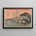 Maruko, famosa tienda de té Meibutsu Cha Mise - Andō Hiroshige — cuadro enmarcado en la pared