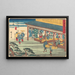 Narumi - Andō Hiroshige — cuadro enmarcado en la pared