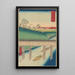 Pont Ochanomizu - Andō Hiroshige — cuadro enmarcado en la pared