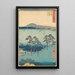 Oiso - Andō Hiroshige — cuadro enmarcado en la pared