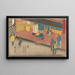 Seki - Andō Hiroshige — framed artwork on a wall