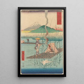 And Hiroshige - Shoshiyu Raft among Reeds.webp