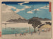 Tokaido gojusantsugi, planche 13 - Andō Hiroshige — vista de la obra