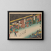 Tokaido gojusantsugi, plancha 43 - Andō Hiroshige — cuadro enmarcado en la pared
