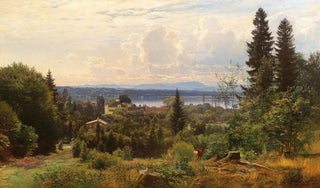 Anders AndersenLundby - Summers Day On Lake Starnberg Possenhofen Castle In The Foreground.webp