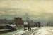 Winter Landscape Painting - Anders Andersen-Lundby — artwork view
